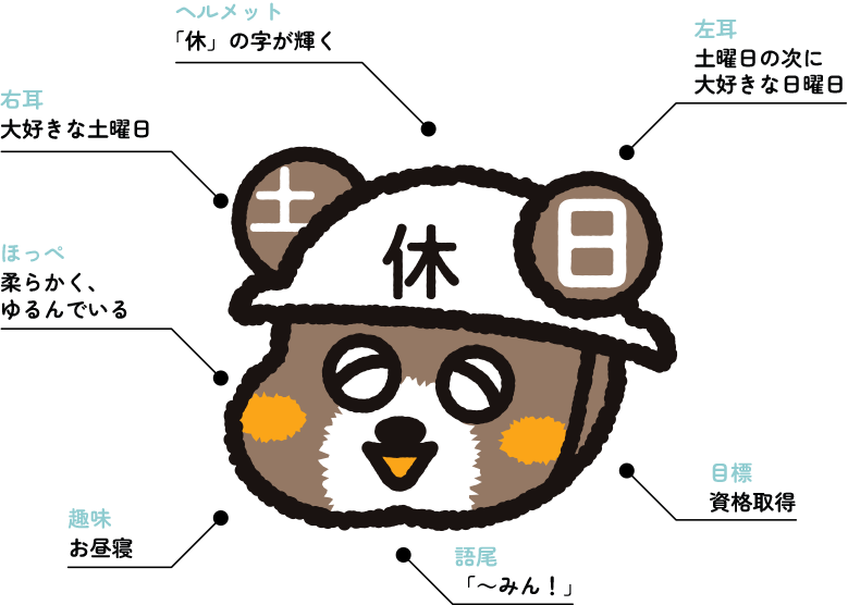 休日の姿